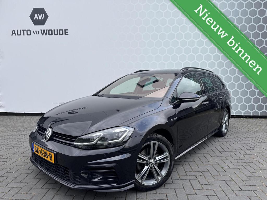 Volkswagen Golf Variant 1.5 TSI Highline Business R, Auto's, 4 cilinders, Lichtsensor, Zwart, Bedrijf