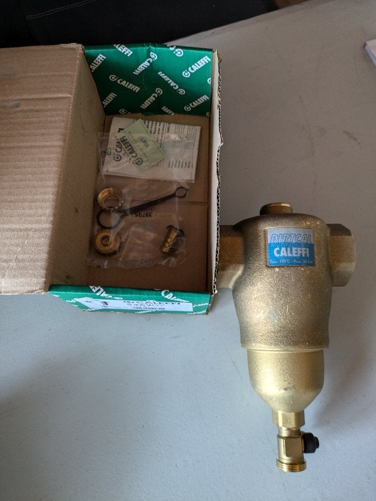 nouveau séparateur de saletés Caleffi - 6 pièces -30€/pc, Enlèvement ou Envoi, Neuf, Cuivre, Autres types