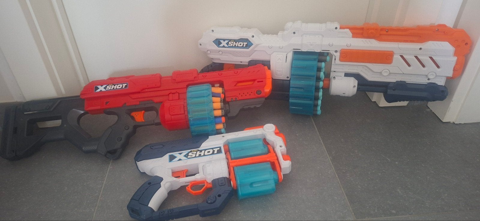 3 X-shot geweren, Ophalen, Zo goed als nieuw