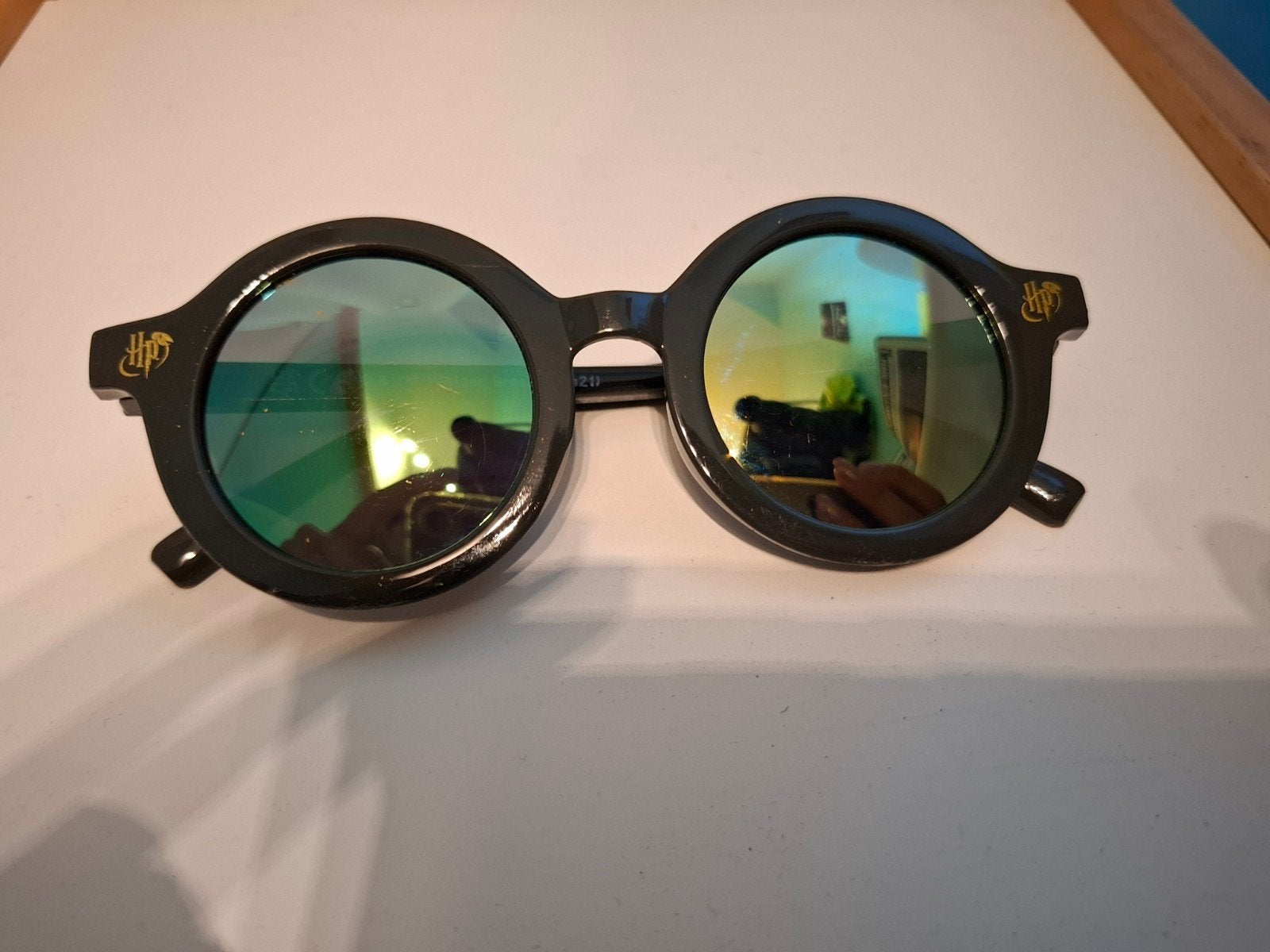 lunette de soleil, Comme neuf, Vert, Lunettes de soleil