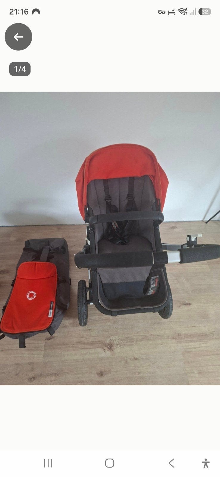 bugaboo chameleon 3 plus car seat, Ophalen, Bugaboo