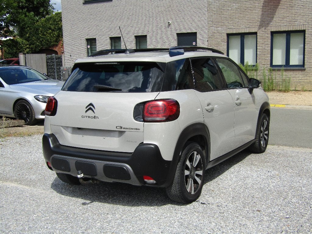 Citroen C3 Aircross 1.2 benzine Automaat, Autos, Citroën, Argent ou Gris, Achat, Euro 6, Entreprise