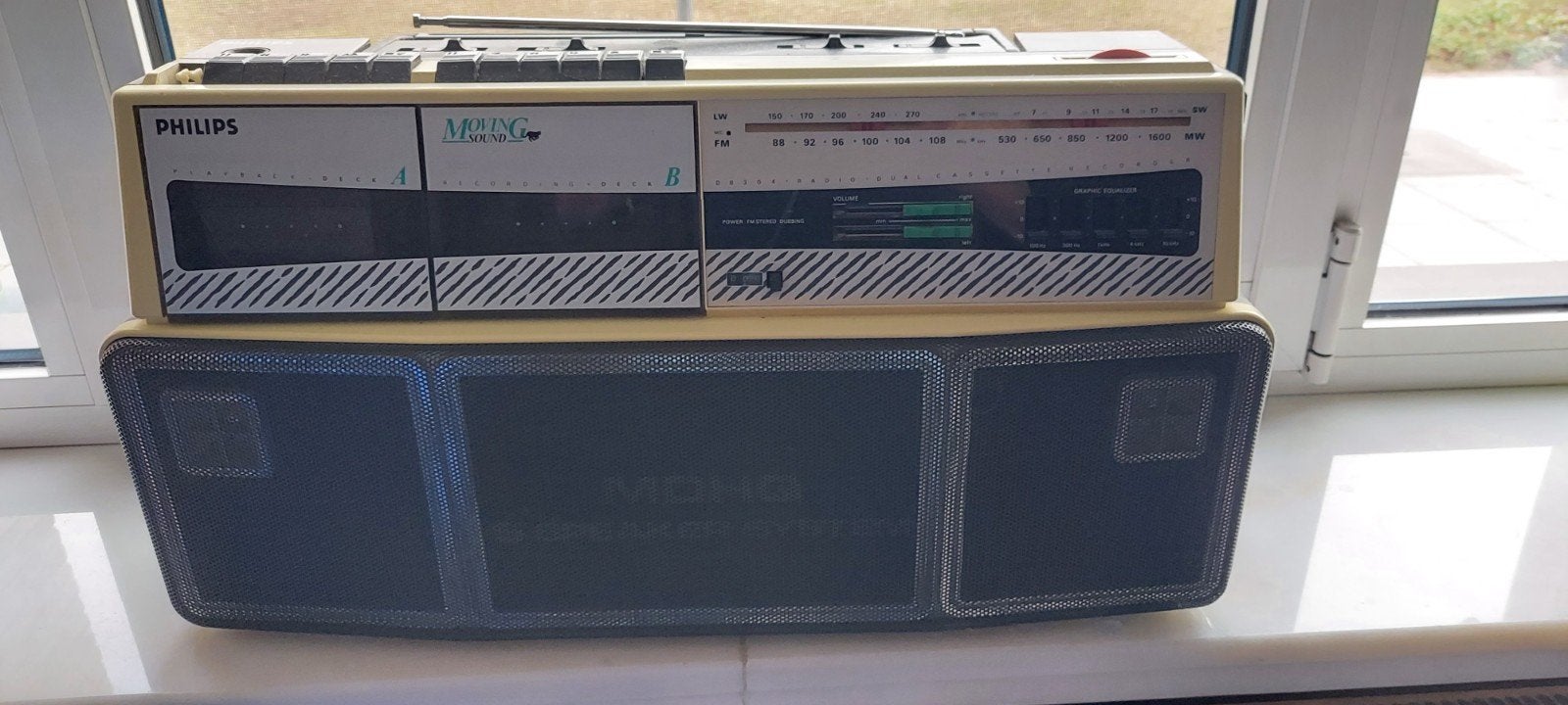 vintage radio philips, Enlèvement ou Envoi, Utilisé, Radio