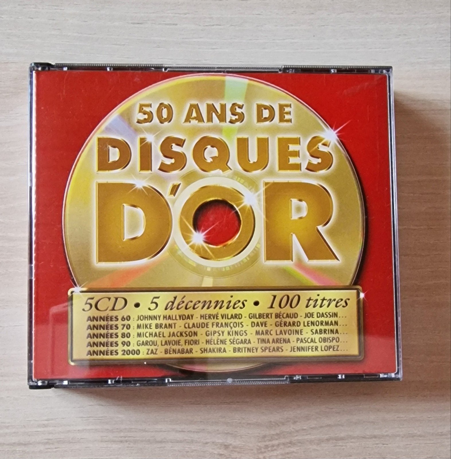 50 ans de disques 5 CD, Enlèvement ou Envoi