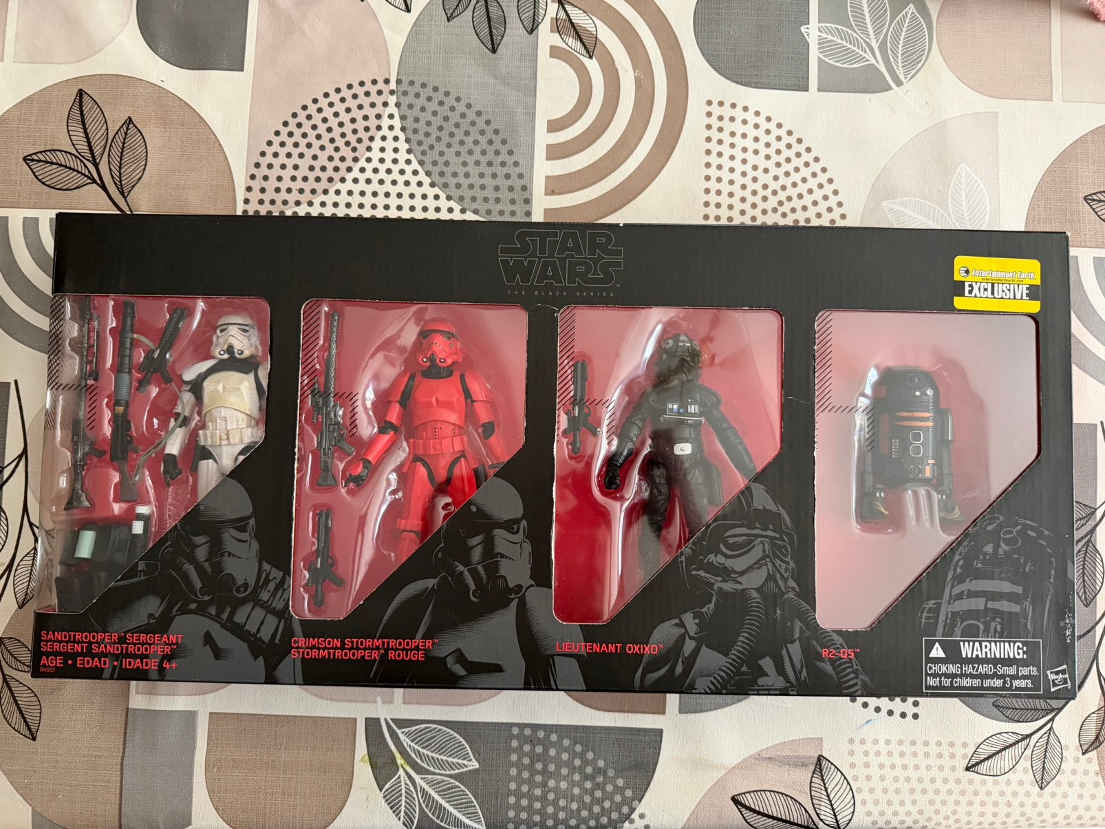 Star Wars black series – coffret exclusif 4 figurines hasbro, Collections, Enlèvement, Neuf