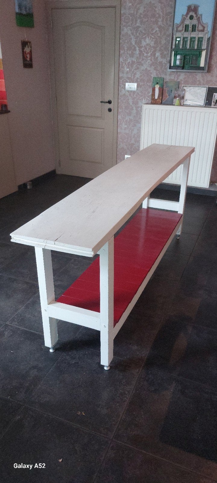 vintage wandtafel, Ophalen, Gebruikt