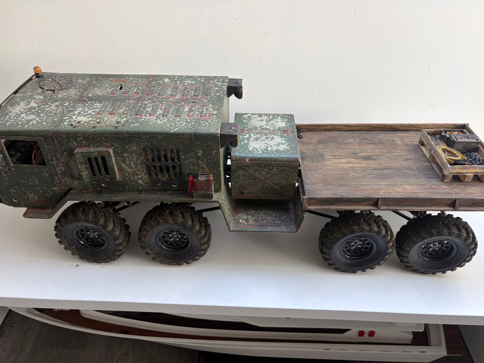 Rc crawler truck, Hobby en Vrije tijd, Ophalen, Zo goed als nieuw, Truck