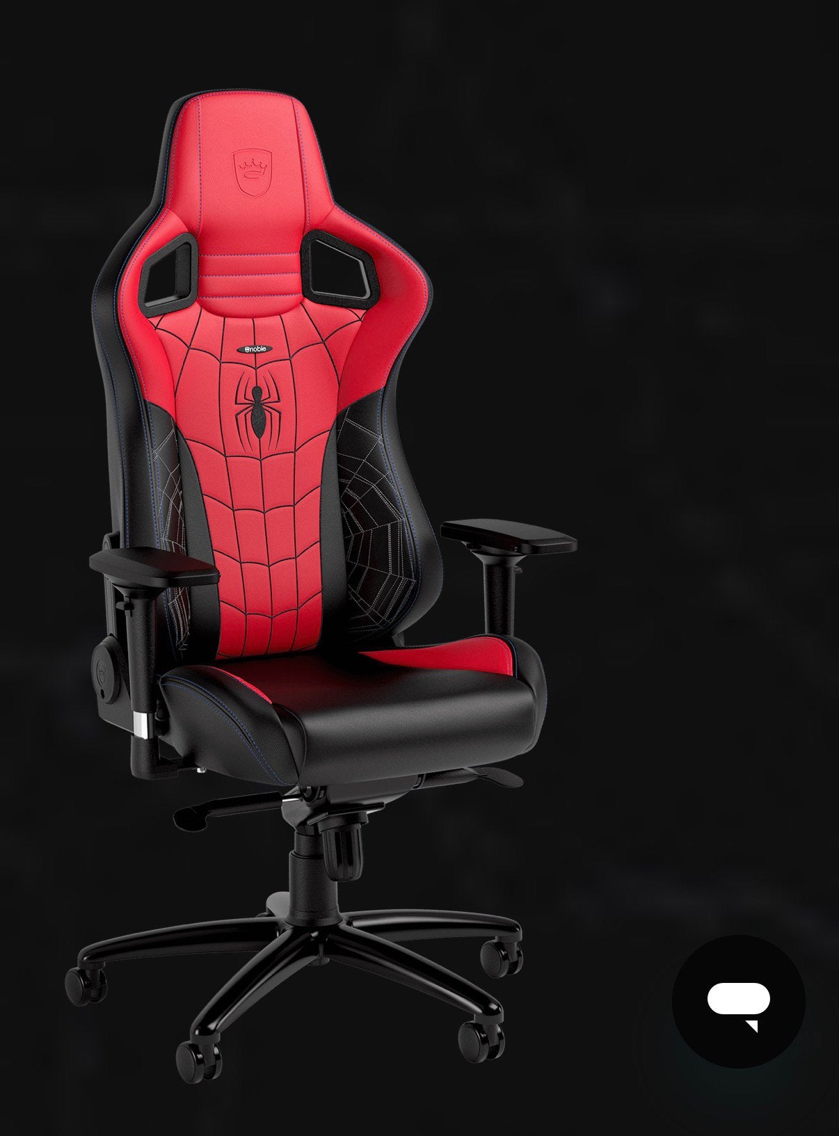 ️ Chaise gaming noblechairs EPIC Édition limitée Spider-Man, Huis en Inrichting, Ophalen, Gaming bureaustoel, Zo goed als nieuw