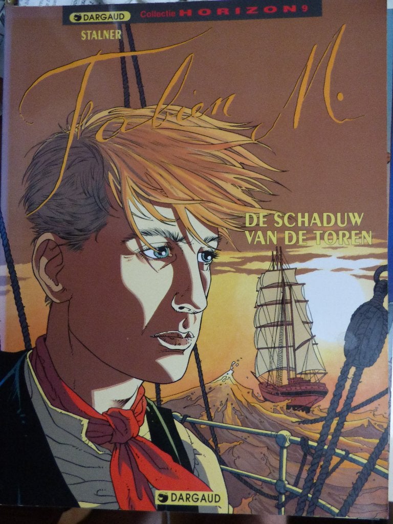 fabien M    de schaduw van de toren ,     softcover, Boeken, Ophalen of Verzenden