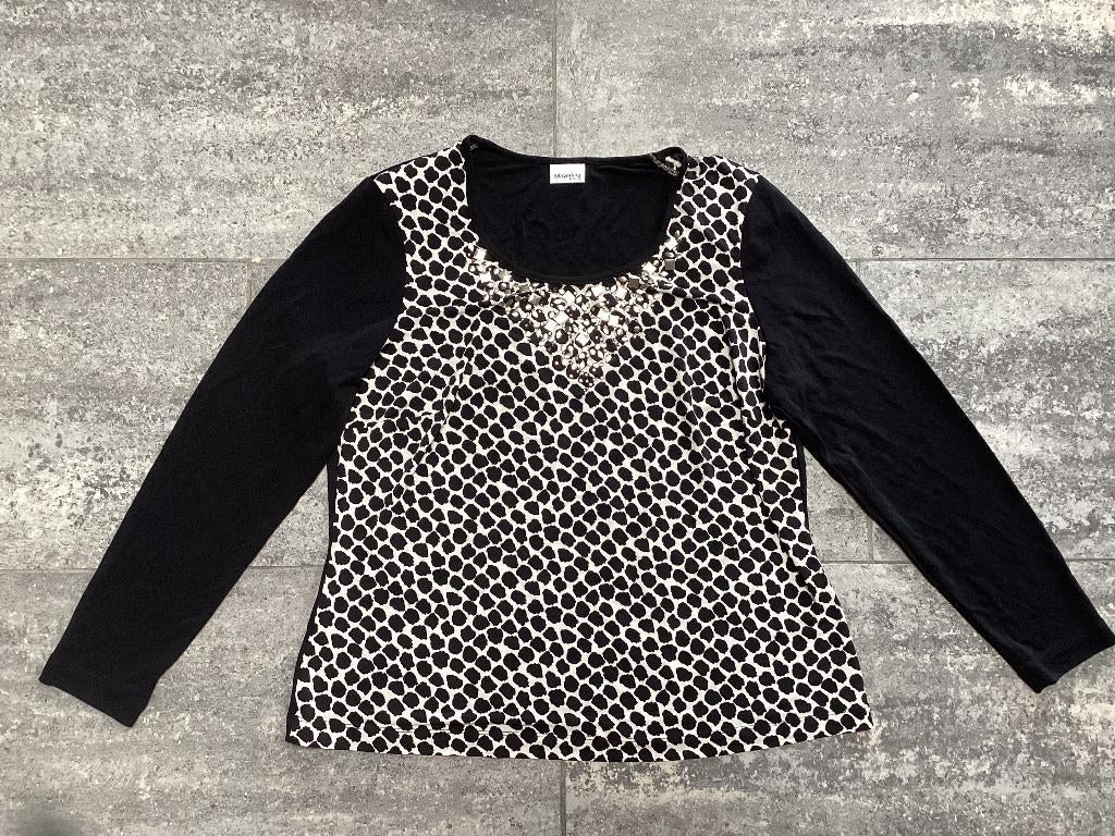 Shirt / Longsleeve Mayerline L, Kleding | Dames, T-shirts, Mayerline, Zwart, Maat 42/44 (L), Ophalen of Verzenden