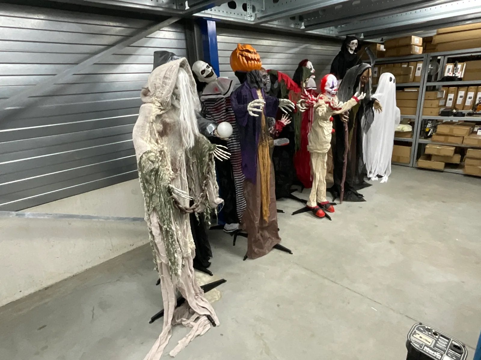 Halloween poppen 12 x te koop, Enlèvement, Comme neuf