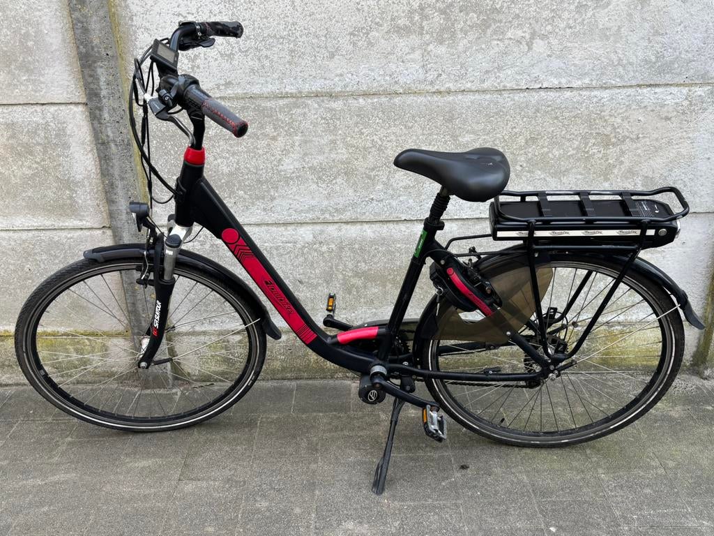 Elektrische fiets Flowbike, Vélos & Vélomoteurs, Vélos électriques, Utilisé, Autres marques, 55 à 59 cm, 50 km par batterie ou plus