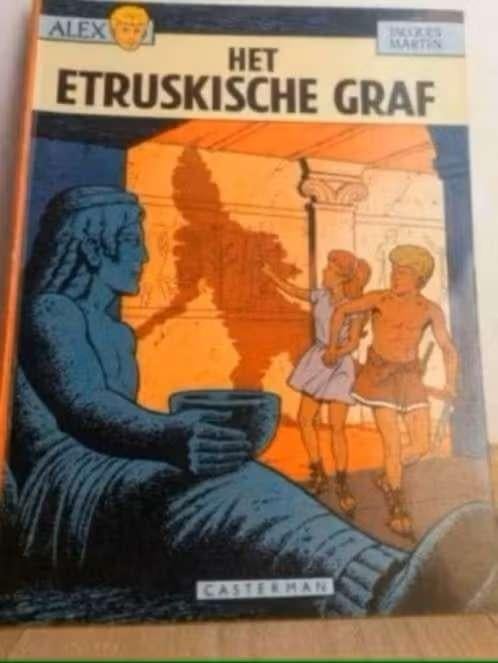 Lot van 7 strips Alex, Meerdere stripboeken, Verzenden, Gelezen, Jacques Martin
