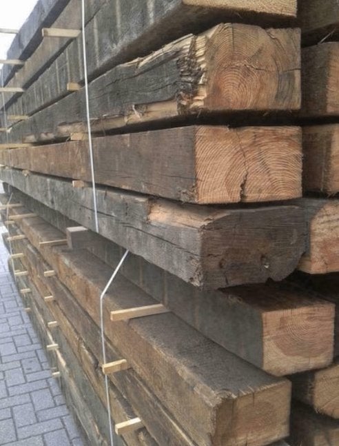 OUD GRENEN BALKEN 120X160MM, Ophalen