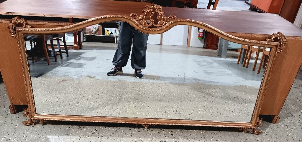 Magnifique miroir  belle antiquité ! 180cm x78cm, Maison & Meubles, 125 cm ou plus, Moins de 100 cm, Enlèvement, Utilisé