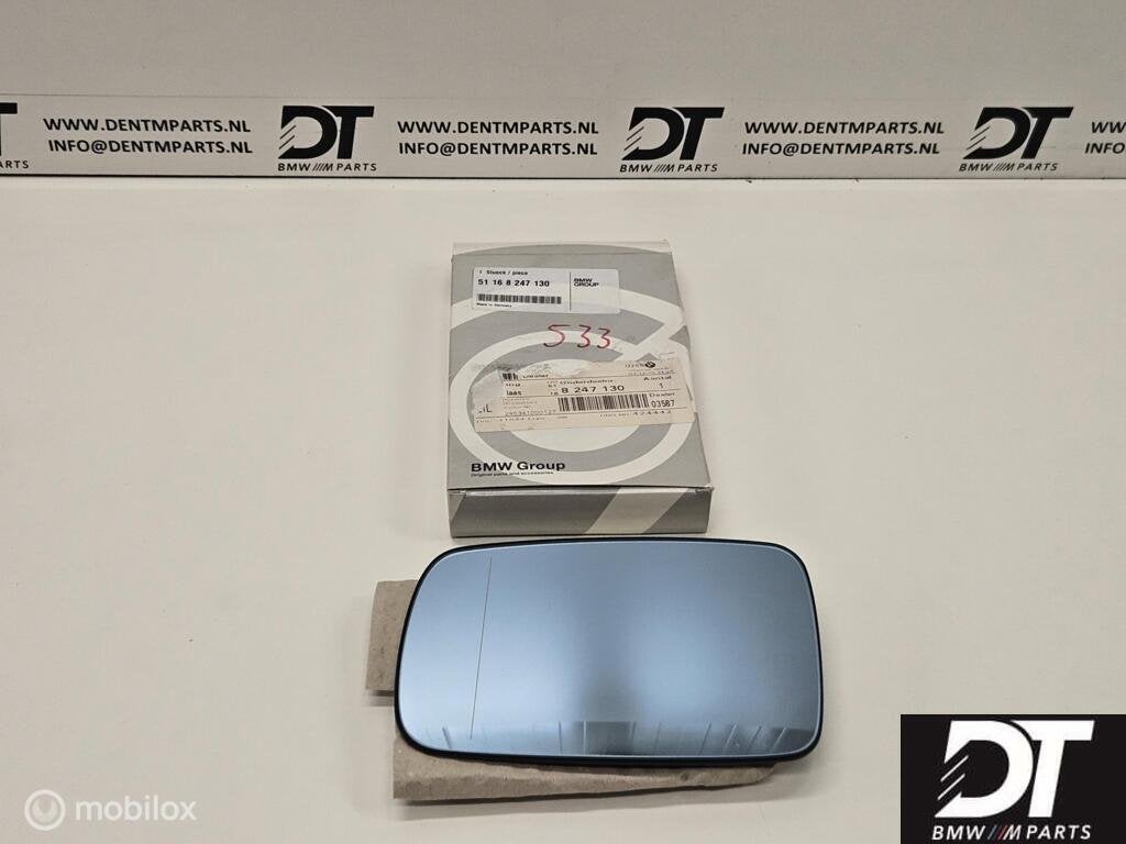 Spiegelglas rechts BMW E46 Coupe Cabrio 51168247130, Nieuw, Ophalen of Verzenden, BMW, BMW