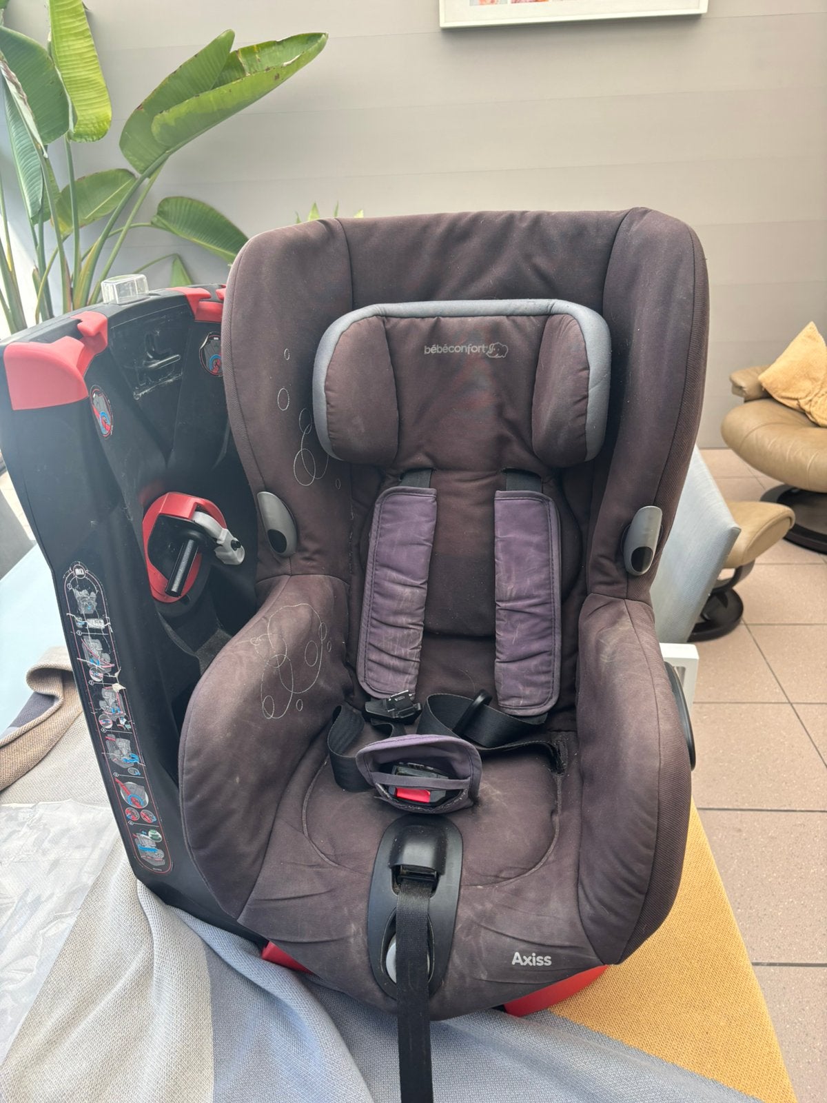 Autostoel bébéconfort axiss, Kinderen en Baby's, Autostoeltjes, Ophalen, Gebruikt, 9 t/m 18 kg, Isofix