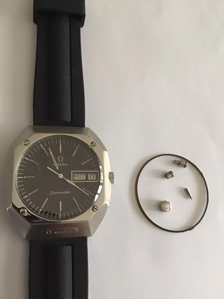 OMEGA seamaster Mariner, Handtassen en Accessoires, Horloges | Heren, Gebruikt, Polshorloge, Omega, Staal, Staal, Ophalen