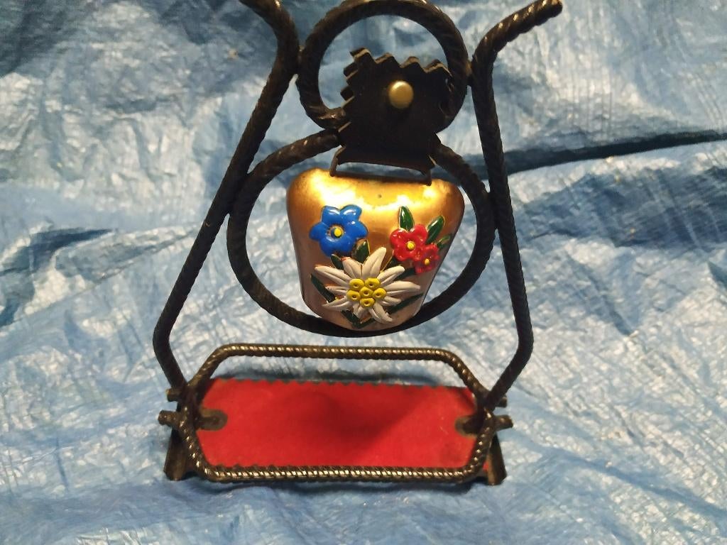 souvenier oostenrijk houdertje met bel, Ophalen of Verzenden
