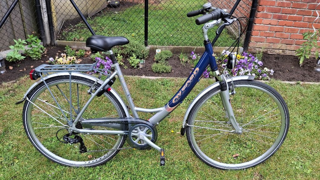 Super lichte OXFORD damesfiets ONDERHOUD GEHAD 100% IN ORDE, Vitesses, Frein sur jante, Comme neuf, Enlèvement