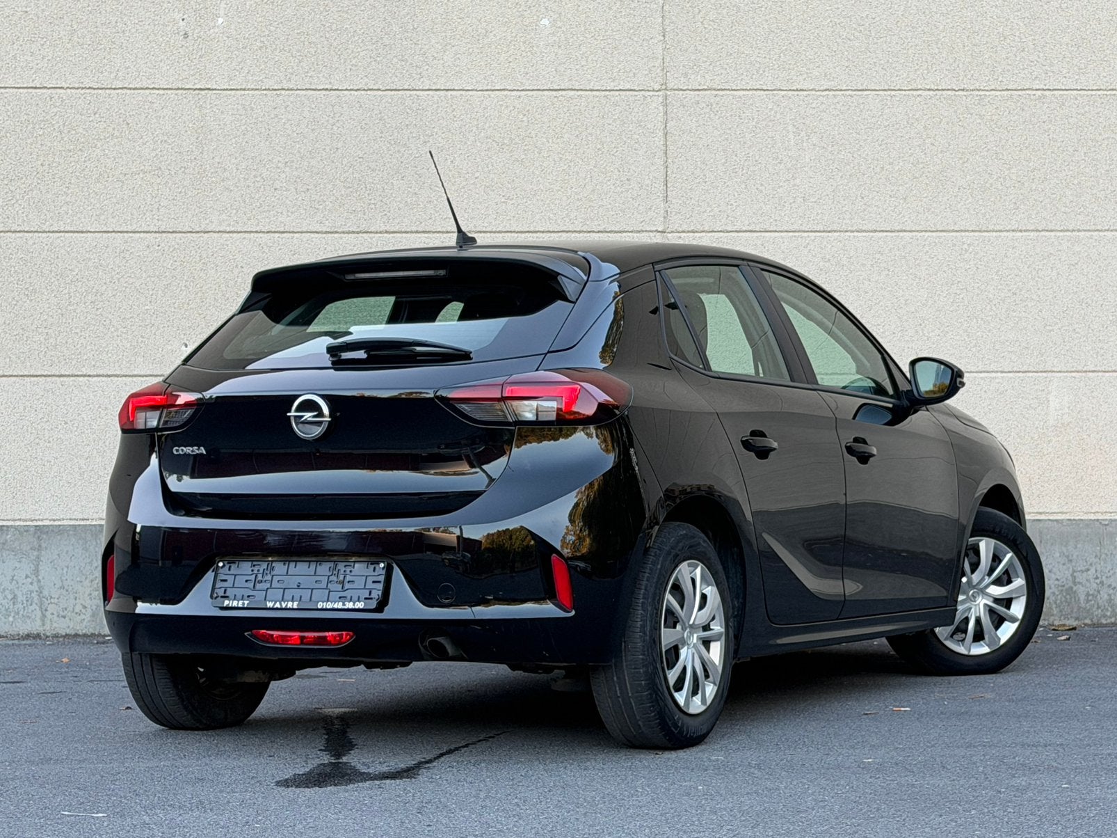 Opel Corsa 1.2 Benzine /2021 51.000 km — 12 maanden garantie, Auto's, Bluetooth, Euro 6, Zwart, Bedrijf