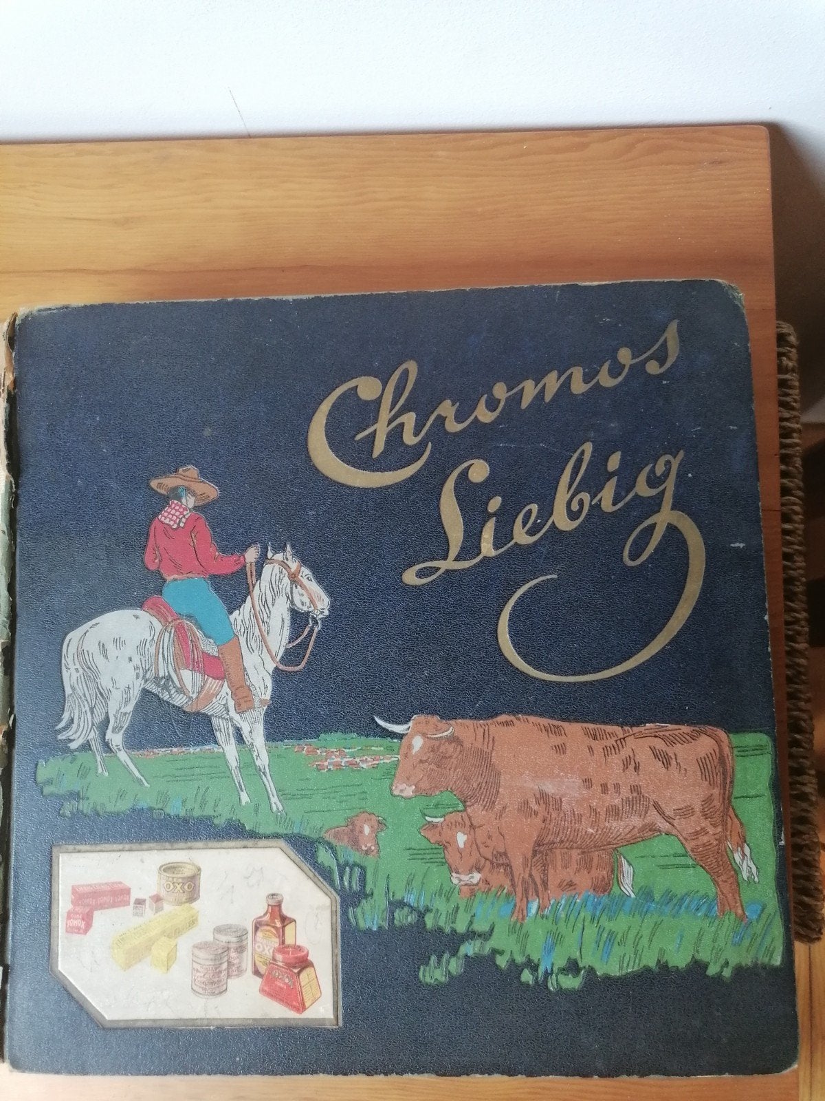prentenalbum van Liebig, Boeken, Ophalen of Verzenden, Gelezen, Plaatjesalbum