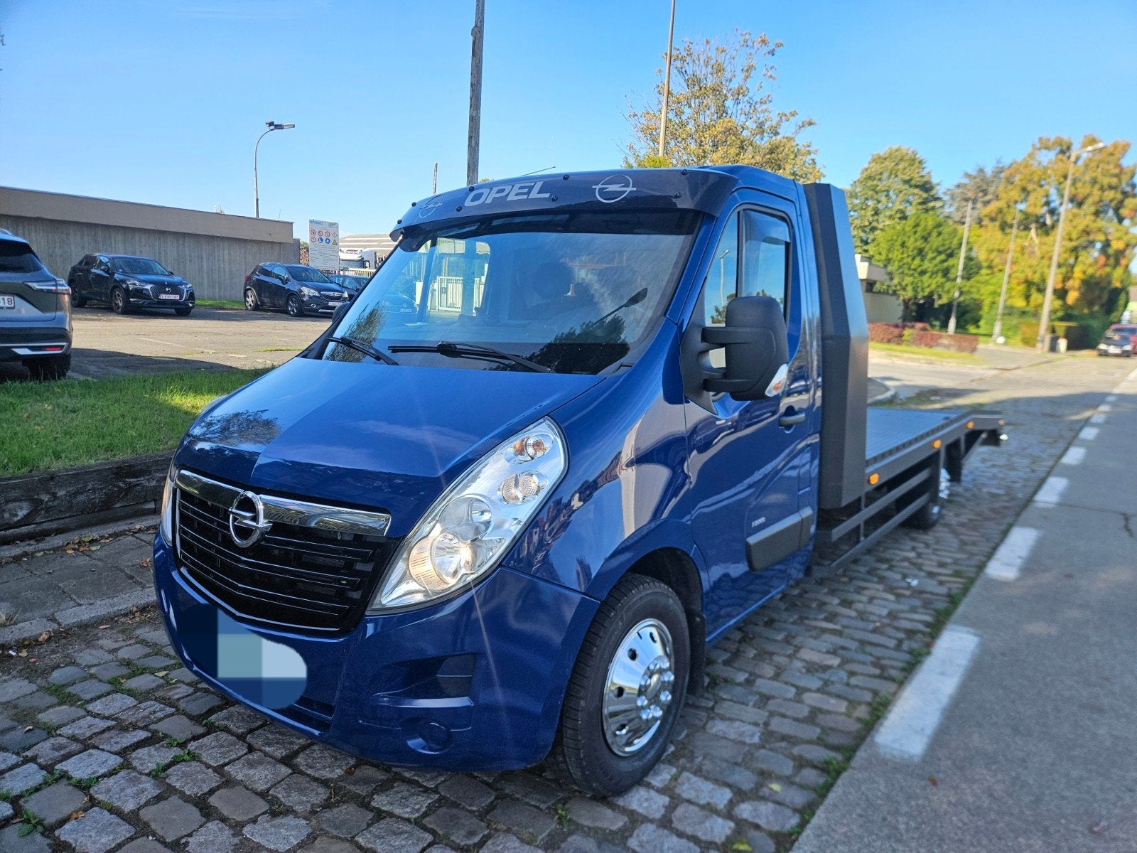 takelwagen Opel movano 2.3cdti 2019 euro6 gekeurd vkp al, Autos, Achat, Euro 6, 3 places, Boîte manuelle