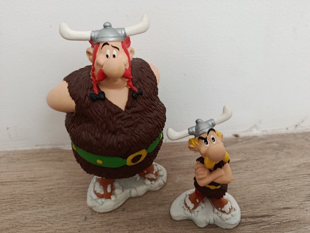 Figurine Astérix et Obélix, Enlèvement, Astérix et Obélix, Comme neuf, Statue ou Figurine