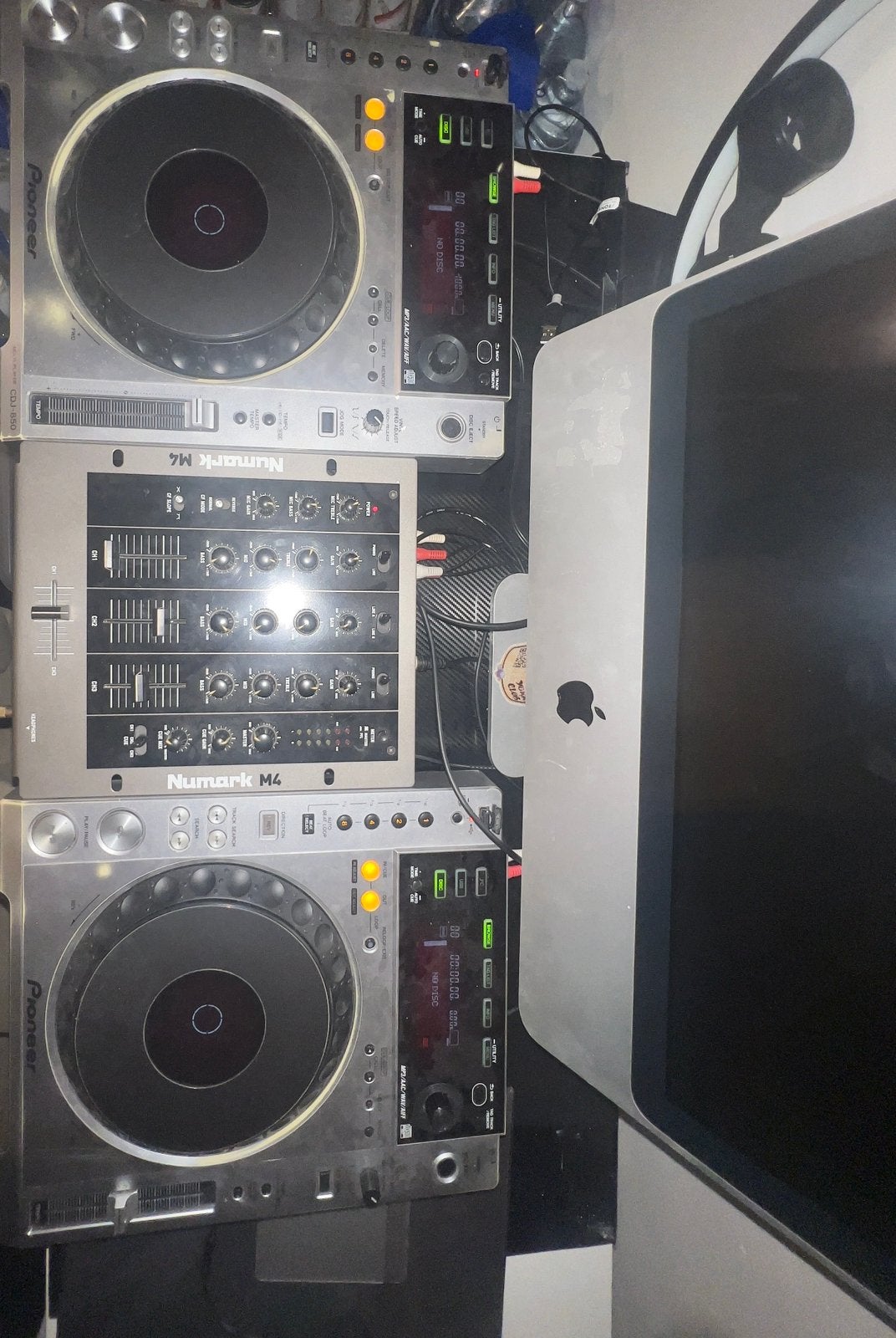 PIONEER CDJ850 x2 en mixer, Muziek en Instrumenten, Ophalen, Zo goed als nieuw, Dj-set, Pioneer