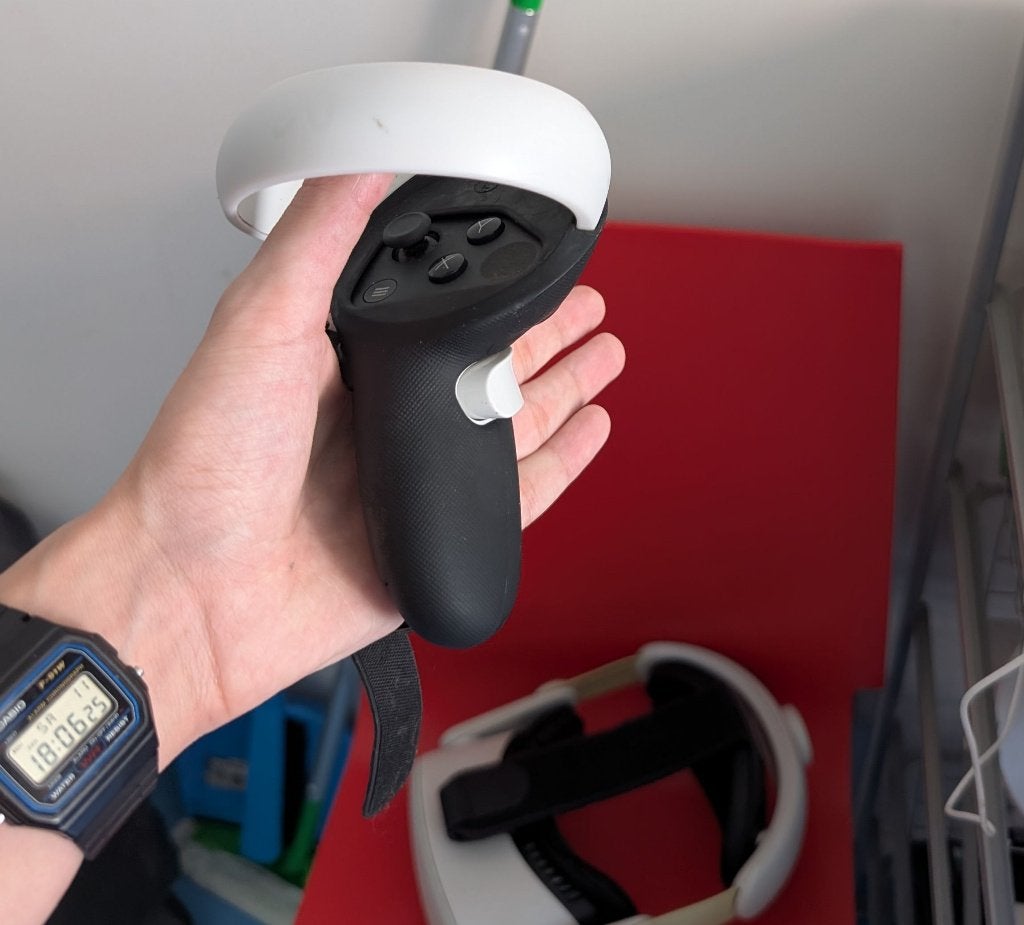 Méta Quest 2, Consoles de jeu & Jeux vidéo, Virtual Reality, Enlèvement, Utilisé, Lunettes VR, Autres plateformes