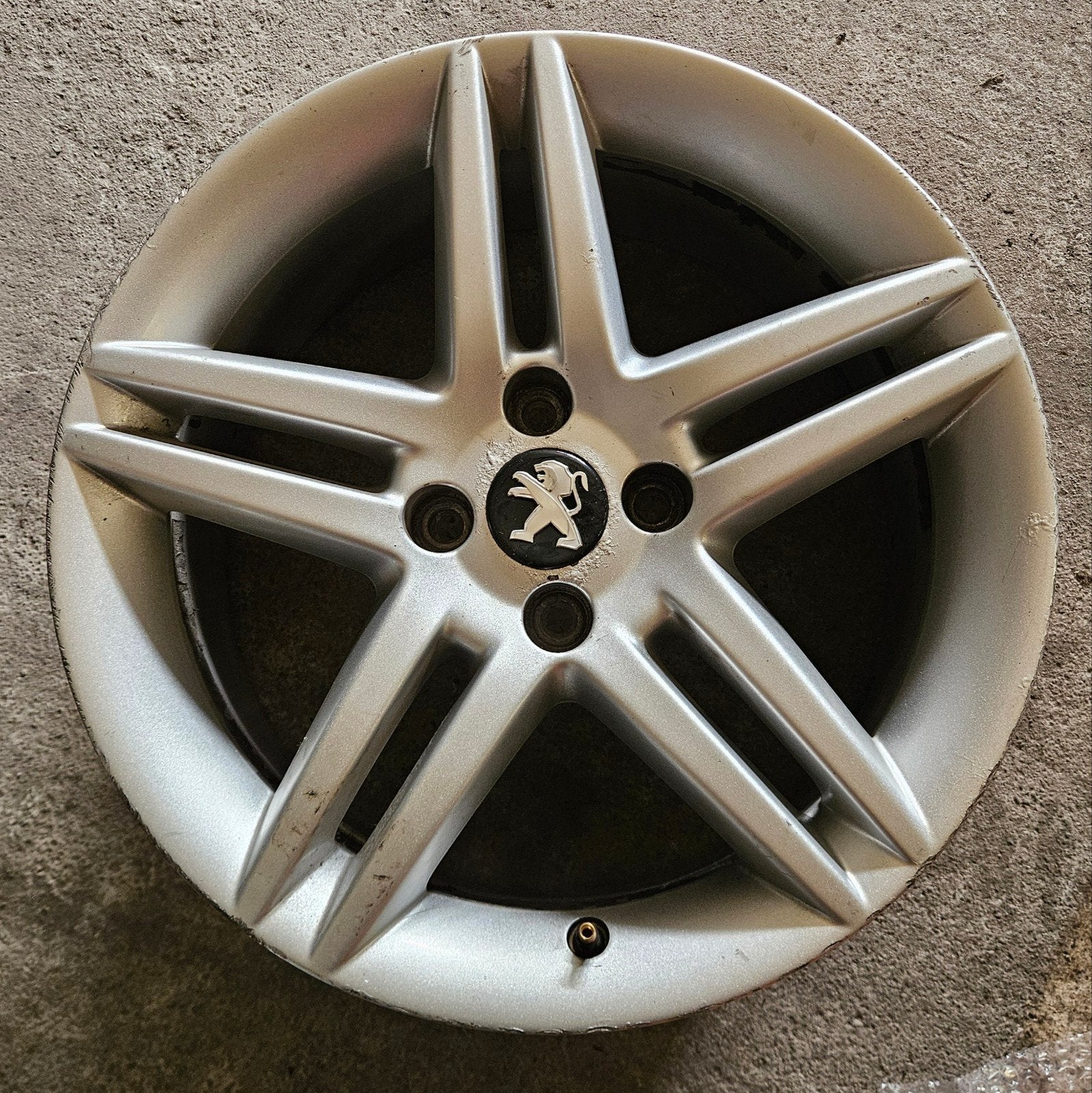4 jantes peugeot 308cc, Enlèvement, Utilisé, 17 pouces, Jante(s)