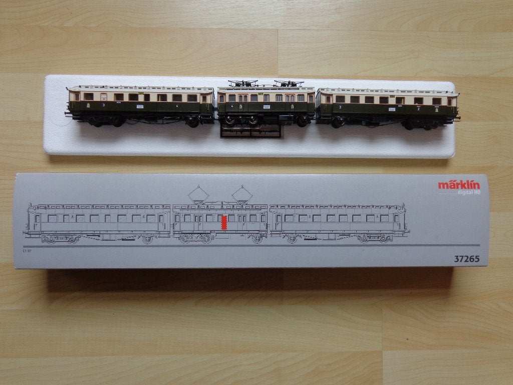 Marklin Digital ho KPEV Autorail 37266 Type ET 87., Hobby & Loisirs créatifs, Enlèvement ou Envoi, Neuf, Locomotive, Märklin