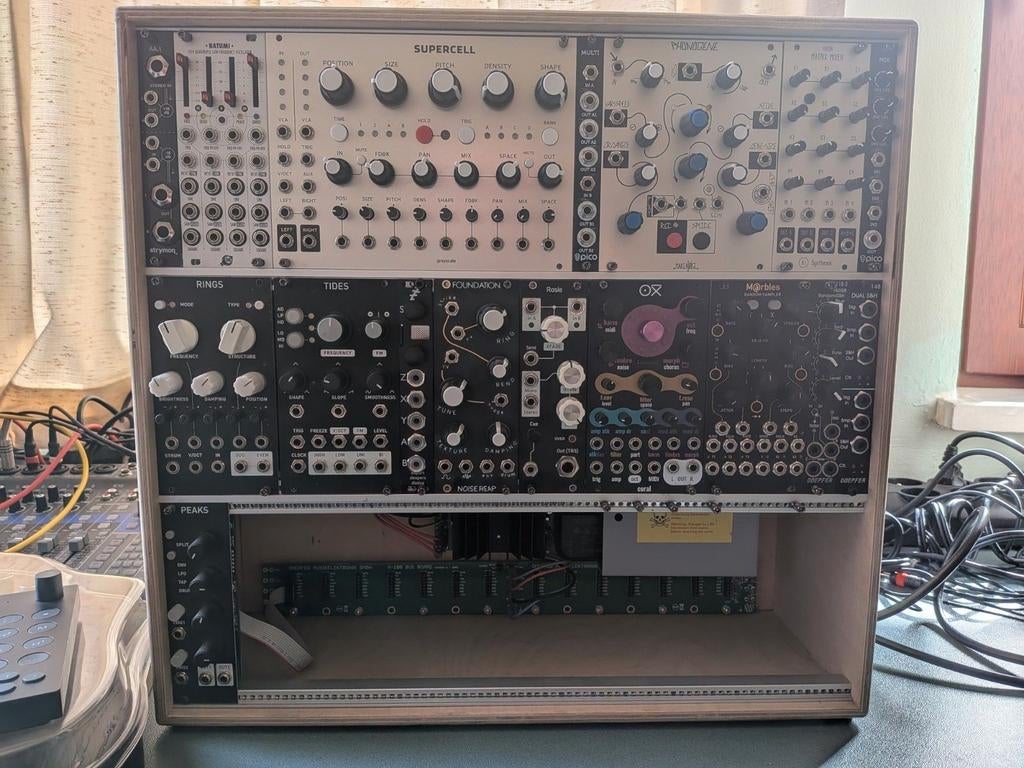 Eurorack Case + 20tal modules, Musique & Instruments, Modules de son, Enlèvement ou Envoi