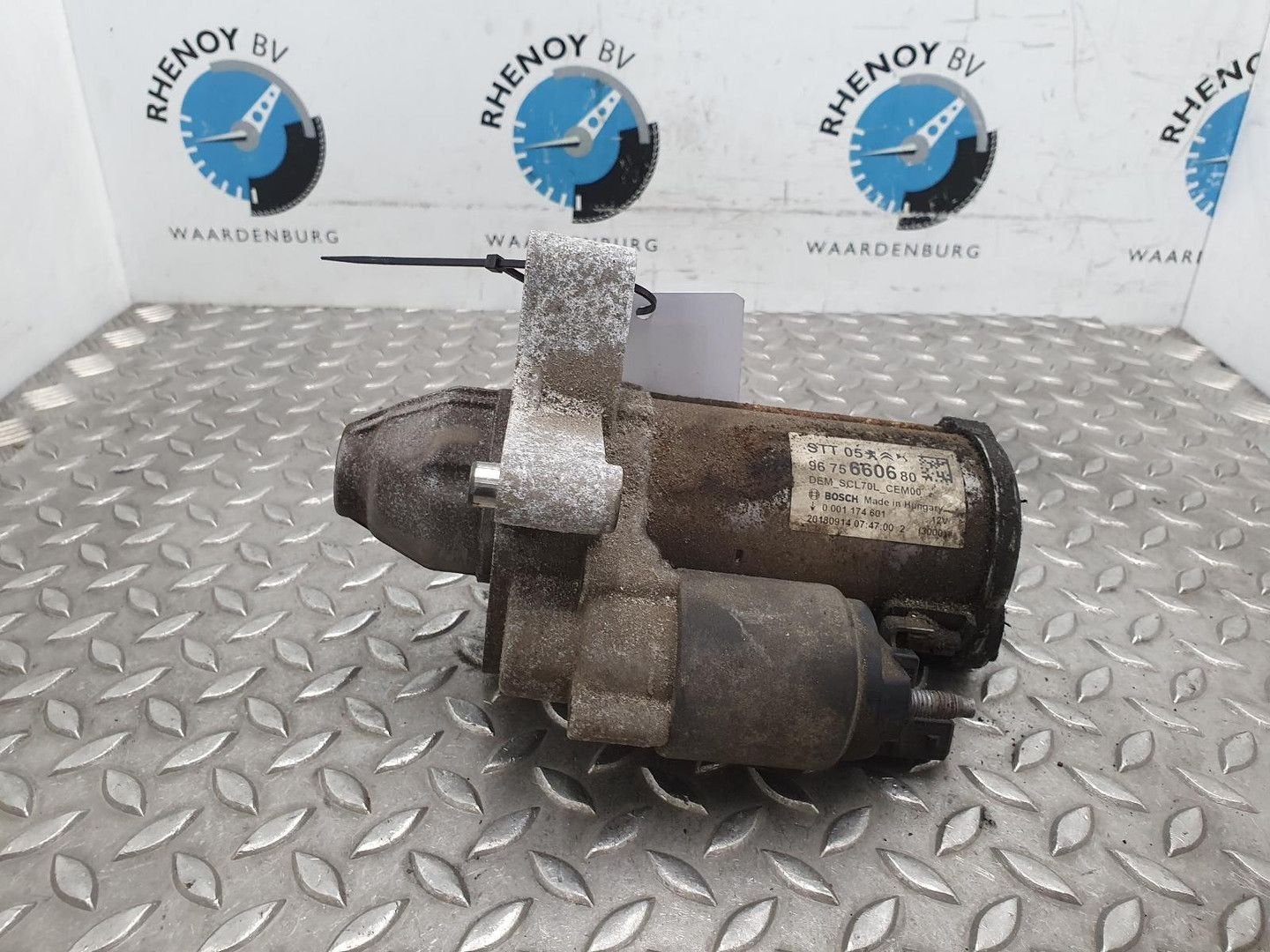 PEUGEOT EXPERT STARTMOTOR 9675660680, 20180914, 0001174601 2, Ophalen of Verzenden, Gebruikt, ARN erkend