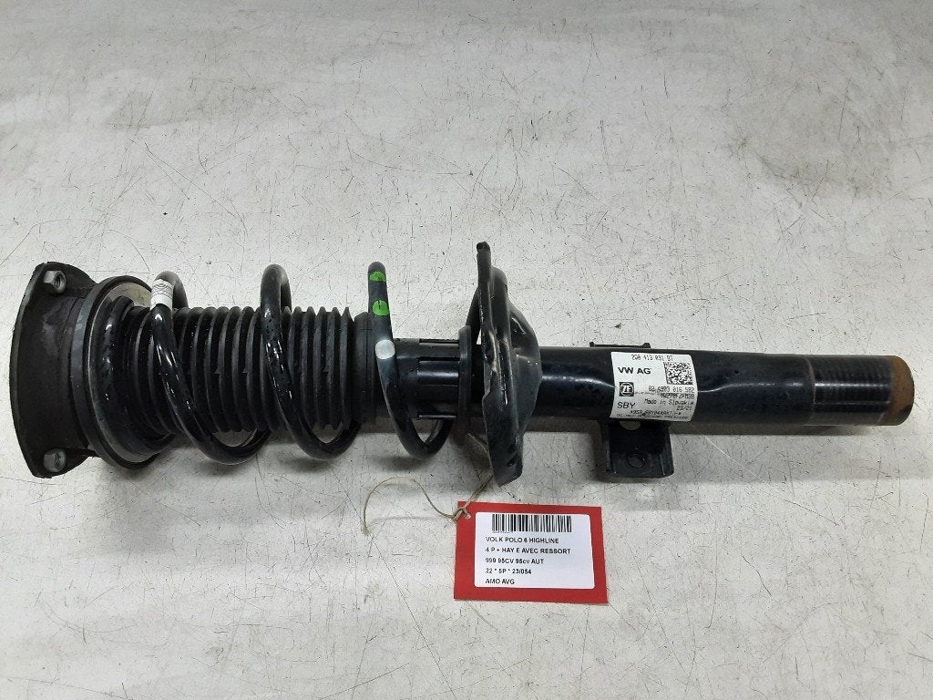 AMORTISSEUR OU ABSORBEUR DE CHOC AVANT GAUCHE Polo VI (AW1), Autos : Pièces & Accessoires, Suspension & Châssis, Volkswagen, Utilisé