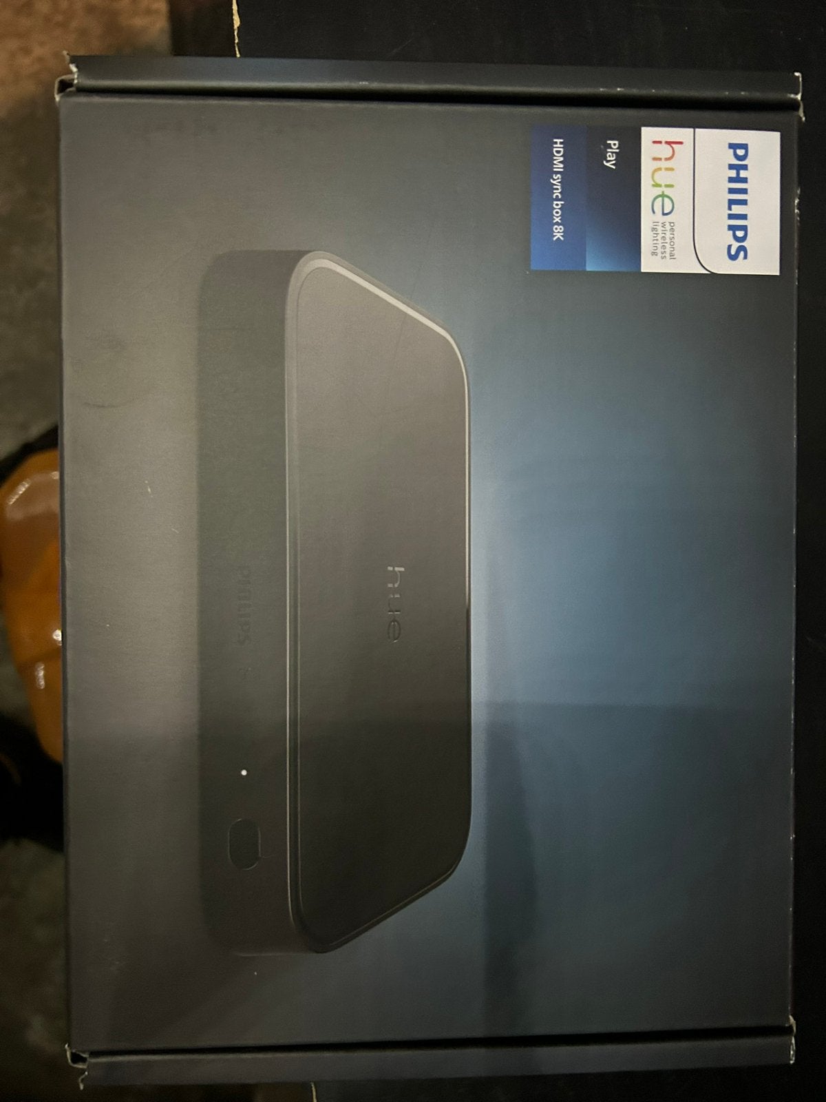 hue sync box 8k, Ophalen of Verzenden, Zo goed als nieuw