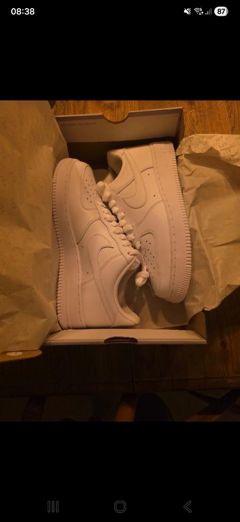 Nike Air force 1'07 maat 41, Kleding | Heren, Schoenen, Wit, Nike, Nieuw, Ophalen of Verzenden