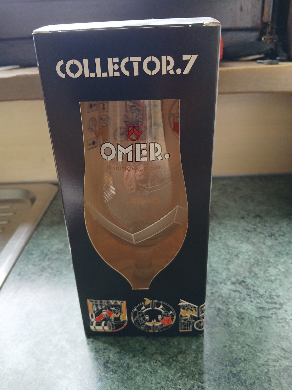 Omer glas, Verzamelen, Ophalen of Verzenden, Nieuw, Glas of Glazen, Overige merken