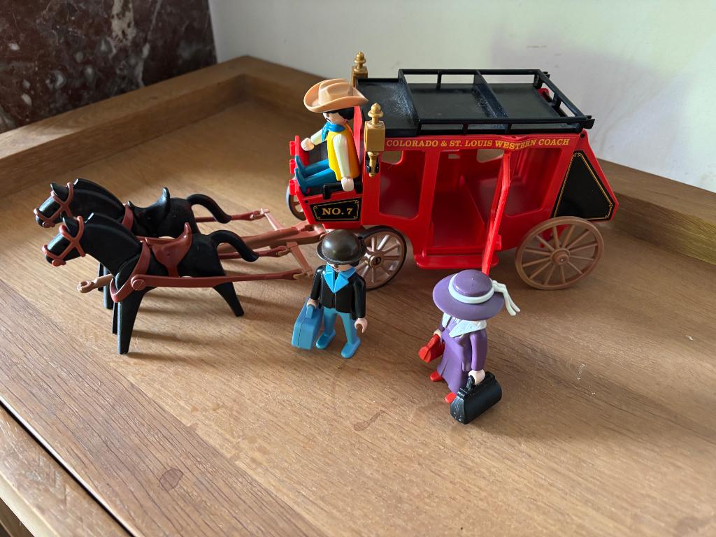 Playmobil koets, Ophalen of Verzenden, Gebruikt