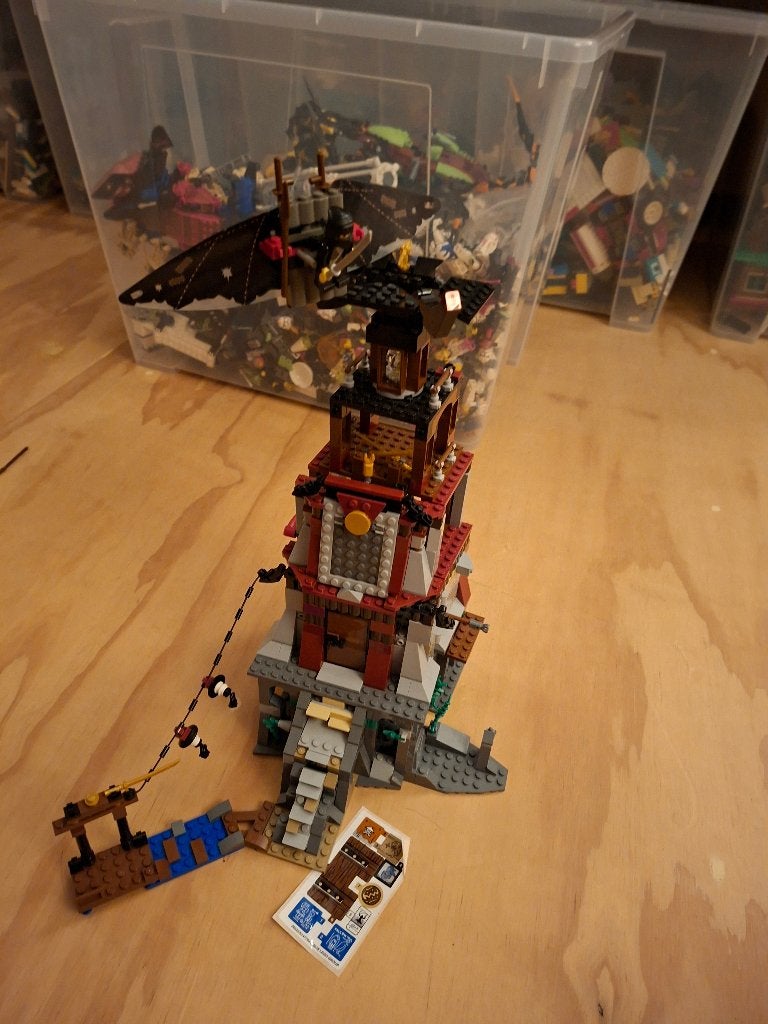 lego Ninja House, Lego, Minifigurines incluses, Comme neuf, Autres types