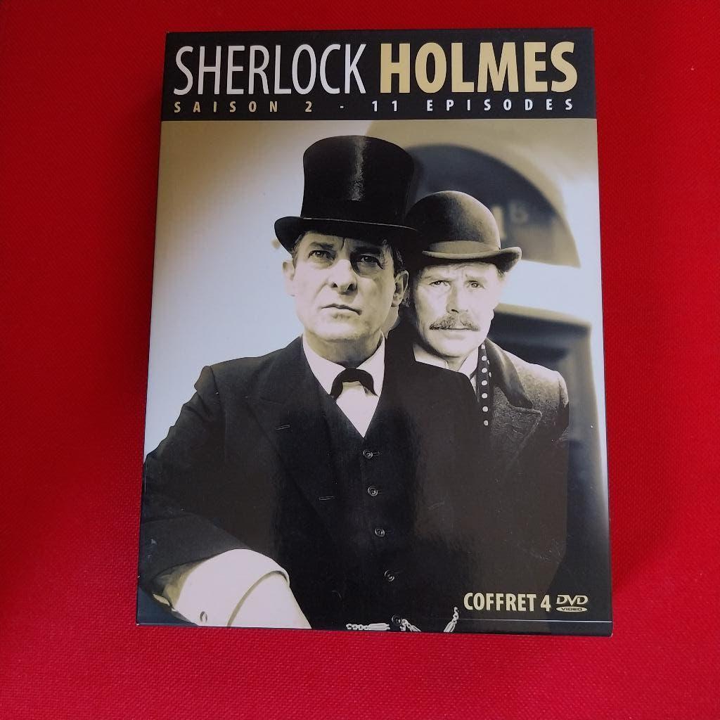 Sherlock Holmes - Volledige set van seizoen 2- 4 DVD 11ep, Ophalen, Alle leeftijden, Boxset, Zo goed als nieuw