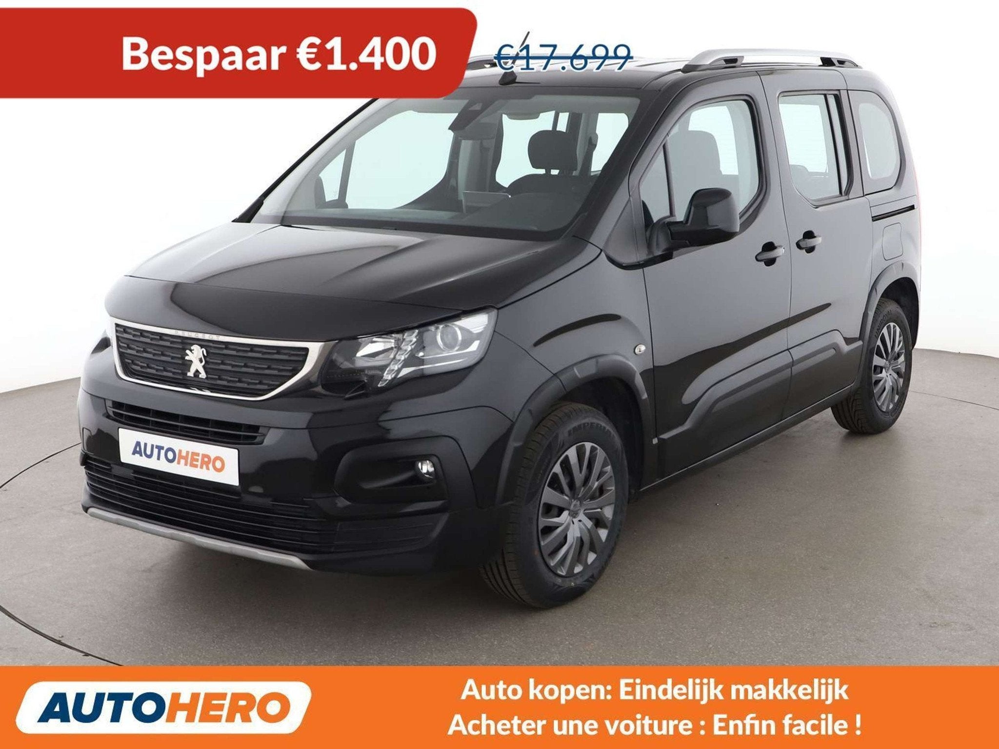 Peugeot Rifter 1.2 PureTech Allure L1 (automatique), Autos, Achat, 1503 kg, Euro 6, 161 g/km