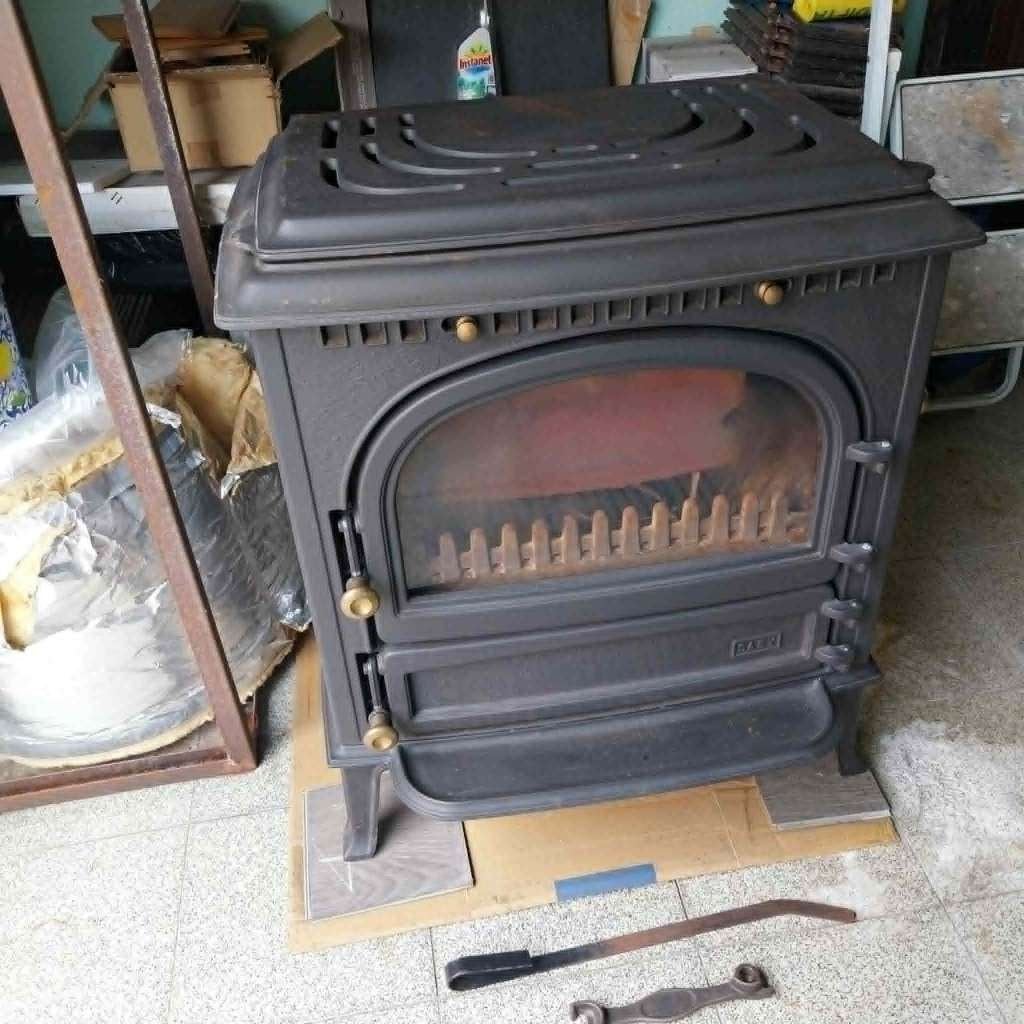 Hout en kolenkachel, Huis en Inrichting, Kachels, Ophalen, Gebruikt, Overige brandstoffen, Houtkachel