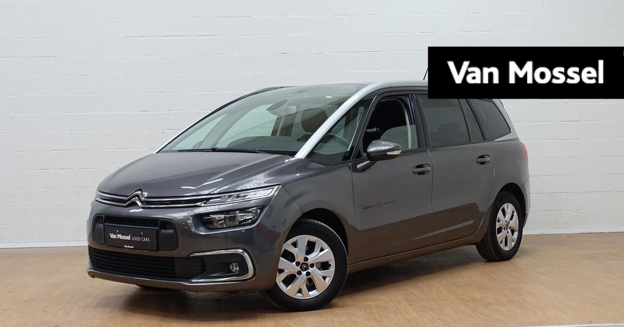 Citroën C4 Spacetourer 1.2 PureTech 130 S&S MAN6 Shine, Argent ou Gris, Entreprise, Boîte manuelle, Entretenue par le concessionnaire