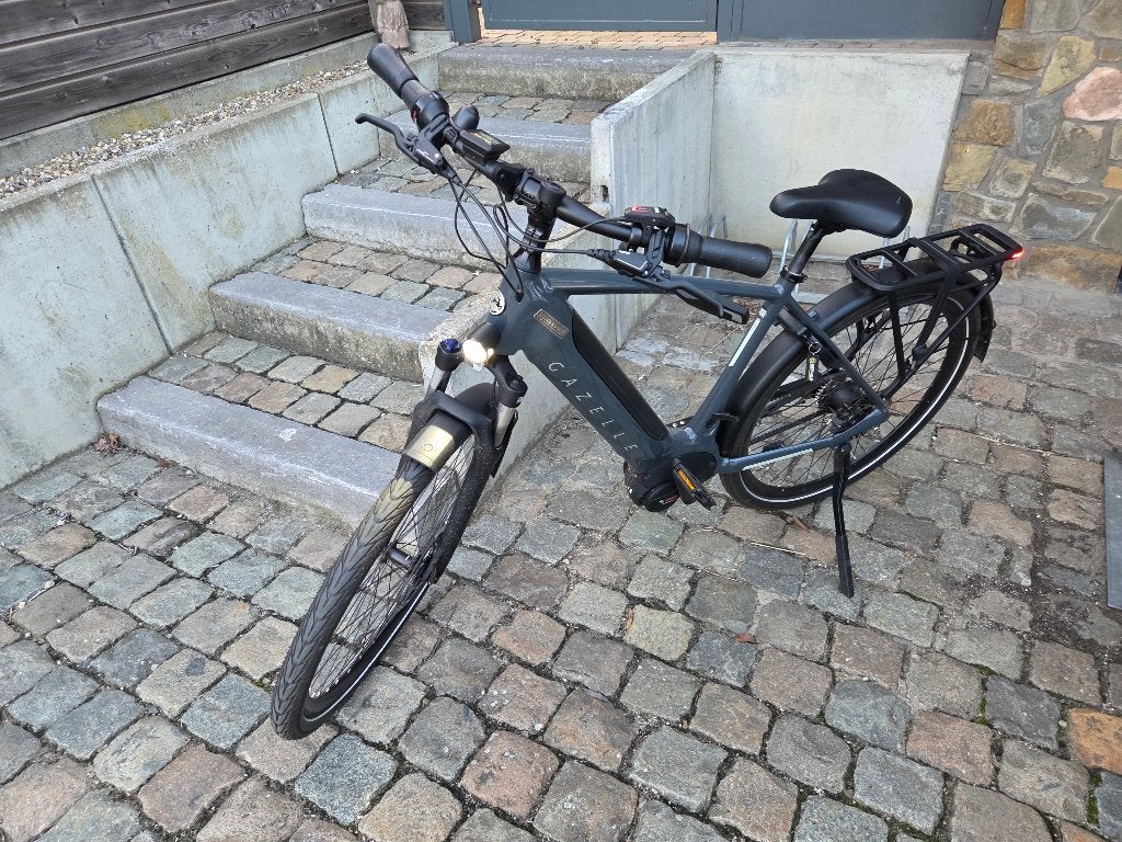 gazelle ultimate c5 elektrische fiets met speedbox 35km/h, Fietsen en Brommers, Ophalen, Versnellingen, Zo goed als nieuw, Schijfrem