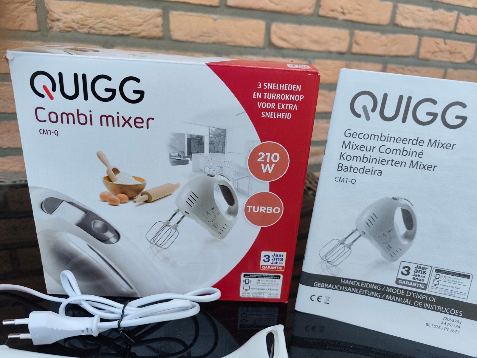 gecombineerde mixer, nieuw met handleiding, Elektronische apparatuur, Ophalen of Verzenden