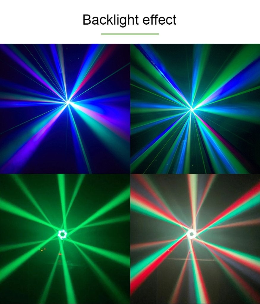 Nieuwe First Class 6 x 25W RGBW 6 Eye Led Moving Head, Muziek en Instrumenten, Ophalen of Verzenden, Nieuw, Licht, Geluidgestuurd