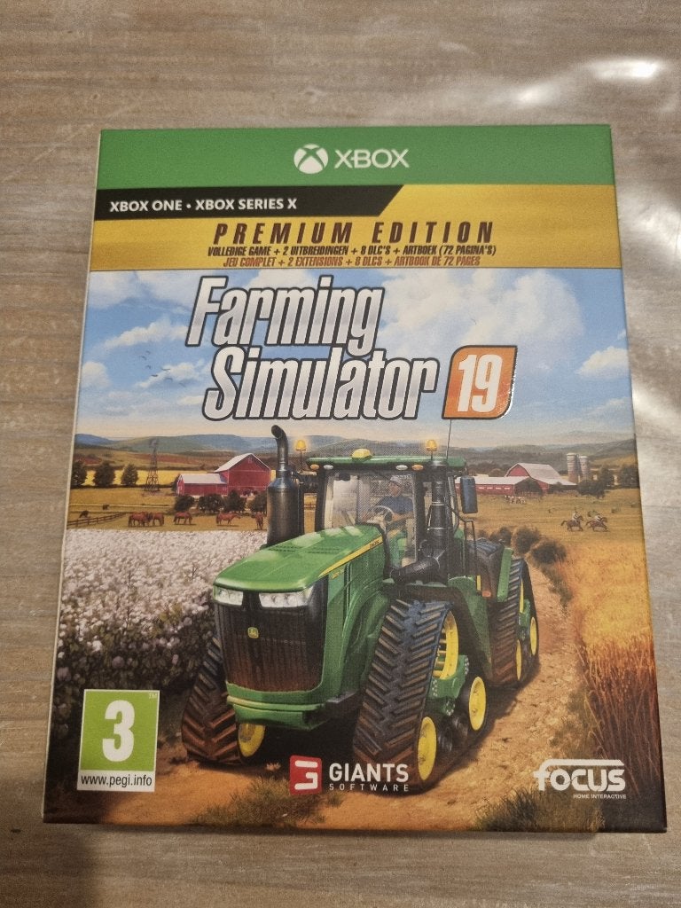 Farming simulator 19 voor xbox one en xbox series x, Enlèvement ou Envoi, Comme neuf, Simulation