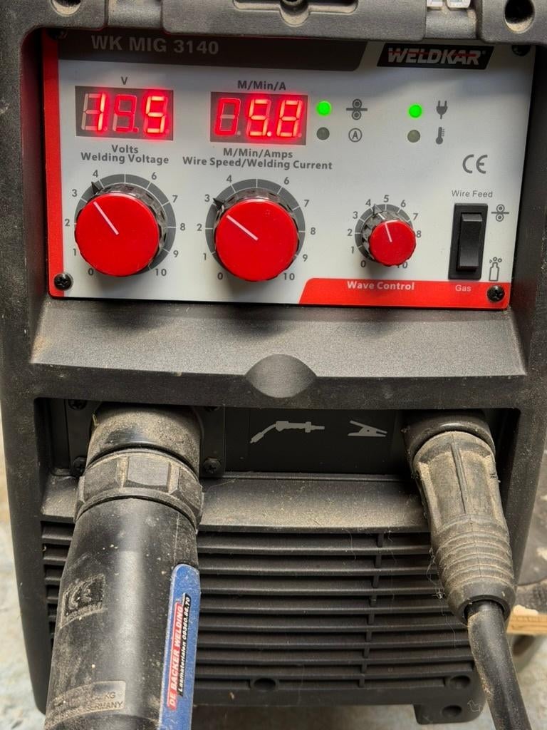 INVERTER WK MIG 3140 - 400 VOLT INCL. EMC EN TOEBEHOREN, Enlèvement, Comme neuf, 250 ampères, Inverter