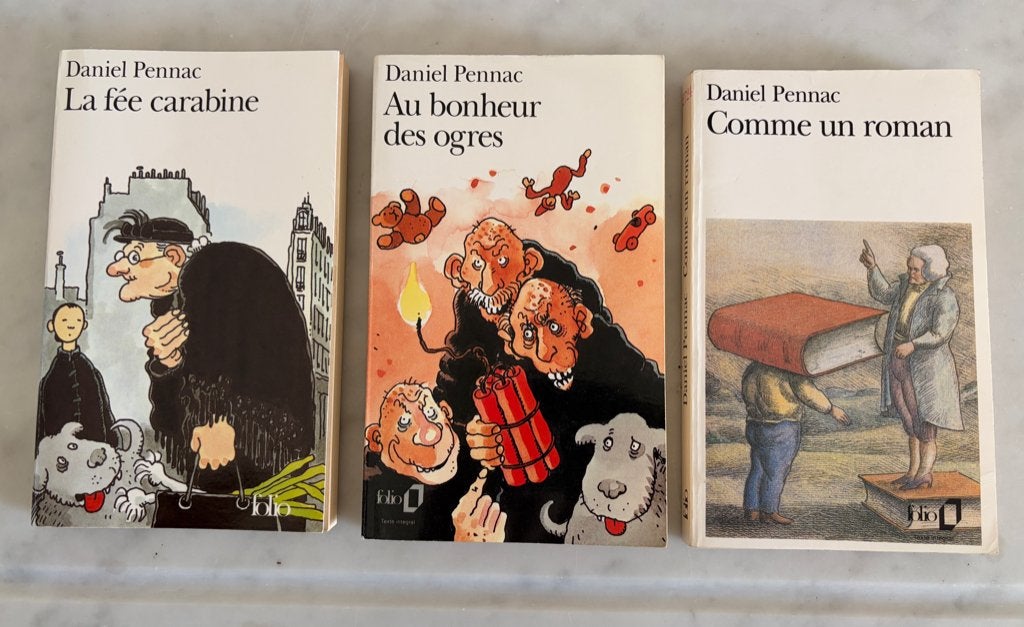 Lot de 3 livres de Daniel Pennac, Ophalen of Verzenden, Gelezen, Daniel Pennac